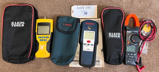 3PC DIGITAL METERS - KLEIN AND BOSCH