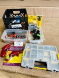 LIGHT TOOLS, HOOKS, FUNNELS, NEW PUMP AND LIGHT KITS