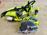 4PC RYOBI TOOL SET WITH BAG