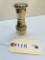 STERLING SILVER MADE IN ITALY PEPPER MILL AND SALT SHAKER