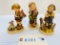 3PC HUMMEL FIGURINES
