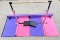 KIDS JOOM BEEM EXPANDABLE GYMNASTICS BAR, BALANCE BEAM, TUMBLE MAT AND BALANCE BLOCKS