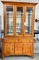 CHINA CABINET WITH GLASS SHELVES