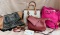 4 MICHAEL KORS LEATHER PURSES