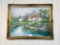 LARGE SIGNED JAFFEY OIL ON CANVAS