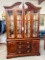 LARGE LIGHTED CHINA CABINET