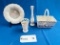 4PC LENOX AND MIKASA PORCELAIN PIECES