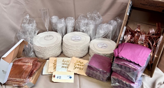 LOT OF NEW WEDDING DECORATIONS
