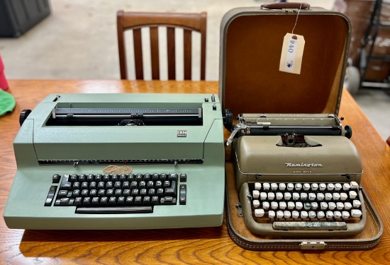 2 ANTIQUE TYPEWRITERS