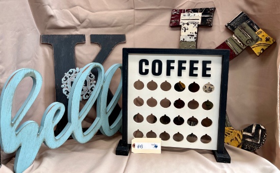 LOT OF HOME DECORATOR SIGNS