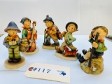 5PC HUMMEL FIGURINES