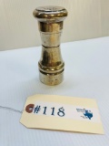 STERLING SILVER MADE IN ITALY PEPPER MILL AND SALT SHAKER