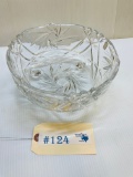 LARGE POLAND CRYSTAL BOWL