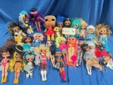 LARGE LOT OF OMG LOL DOLLS AND ACCESSORIES