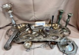 LARGE LOT OF SILVER PLATE
