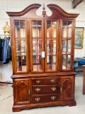 LARGE LIGHTED CHINA CABINET