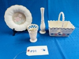4PC LENOX AND MIKASA PORCELAIN PIECES