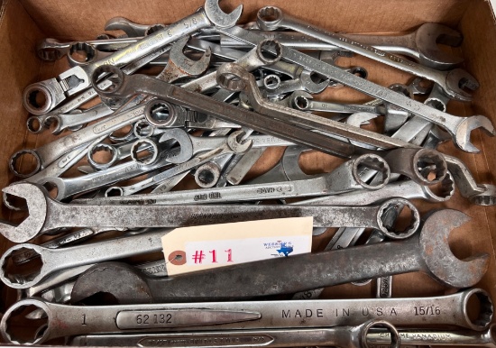 LARGE LOT OF WRENCHES MADE IN USA