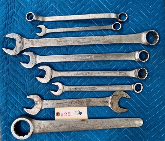 8PC LARGE WRENCHES