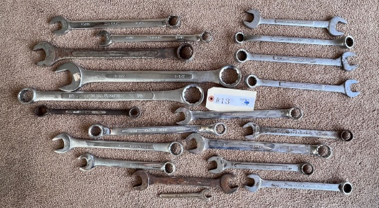 LOT OF LARGE WRENCHES - 7/8" - 1 1/2"