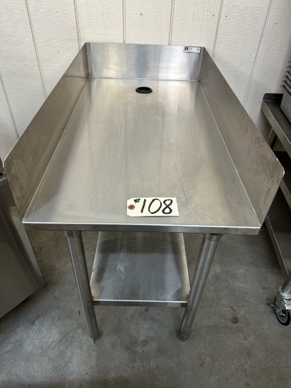 STAINLESS PREP TABLE