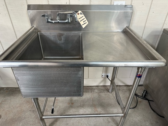STAINLESS SINGLE SINK