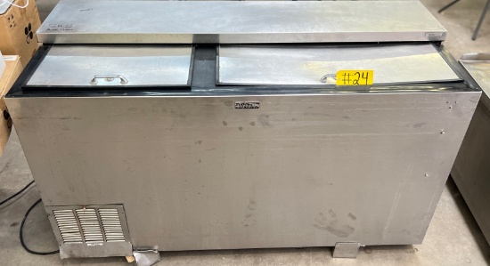 PERLICK STAINLESS 60" FLAT TOP BOTTLE COOLER