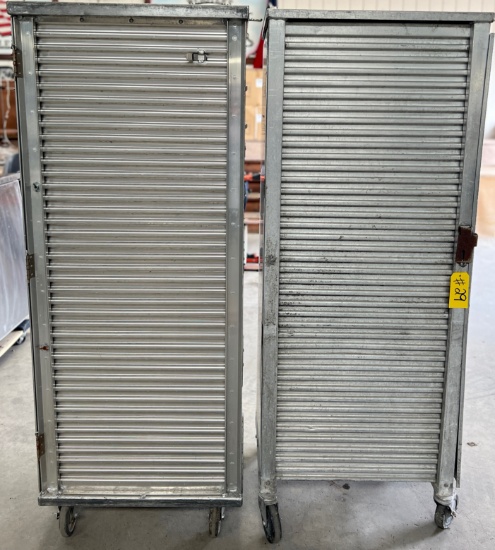 2 CRES CORE SHEET PAN RACK CABINETS