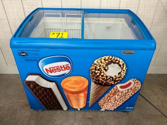 SLIDING DOOR DROP IN FREEZER