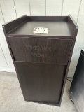 TRASH RECEPTACLE