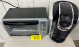 BLACK AND DECKER CONVECTION OVEN AND KEURIG