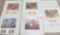 5 SIGNED TEXAS QUAIL STAMPS AND PRINTS