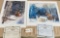 2PC SIGNED PRINTS BY JULIE KRAMER COLE WITH COA
