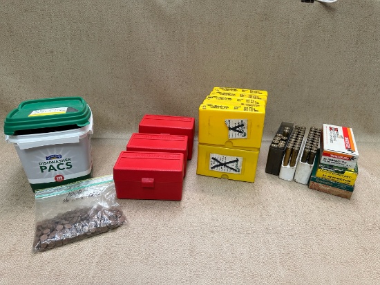 LOT OF RELOADED AMMUNITION