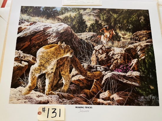 "MAKING TRACKS" BY JUDY LARSON WITH COA