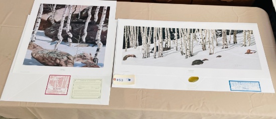 2PC SIGNED PRINTS BY ANN HANSON