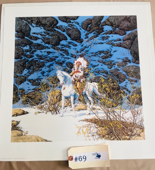 "EAGLE HEART" PRINT BY BEV DOLITTLE