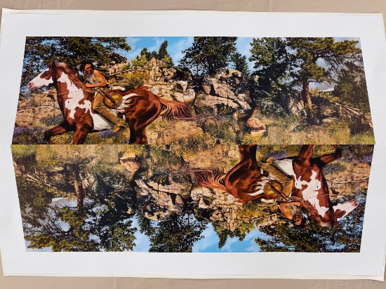"MANIFEST DESTINY" BY CRAIG TENNANT WITH COA