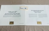2 - SIGNED STAMP AND PRINT MEDALLION EDITIONS