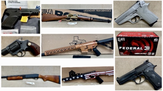 FIREARMS, AMMO & ACCESSORIES