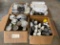 LOT OF FLOORING ADHESIVE, PAINT AND LACQUER