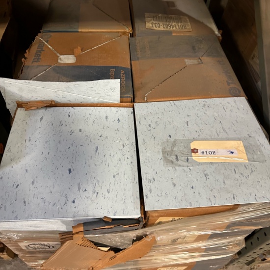 LOT OF TARKETT COMMERCIAL FLOORING