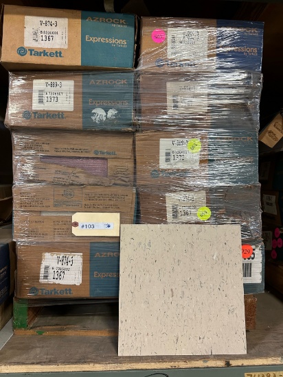 LOT OF TARKETT COMMERCIAL FLOORING