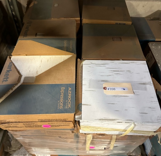LOT OF TARKETT COMMERCIAL FLOORING