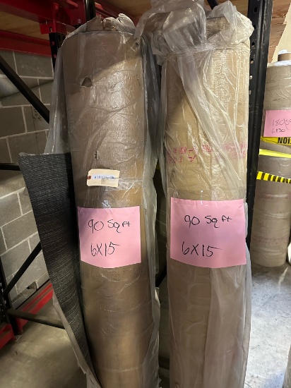 2 ROLLS OF TARKETT CARPET