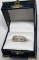14KT WHITE GOLD 0.51CTW DIAMOND RING WITH APPRAISAL