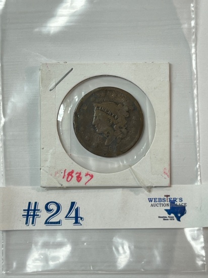 1837 ONE CENT