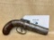 ANTIQUE ALLEN AND THURBER .32 CALIBER PEPPERBOX MUZZLE LOADING PISTOL