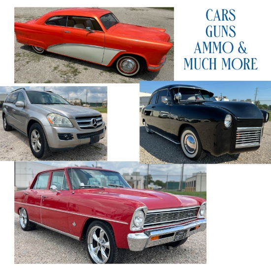 CARS, GUNS, AMMO, TOOLS & MORE