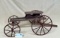 WOOD WAGON SEAT DECOR